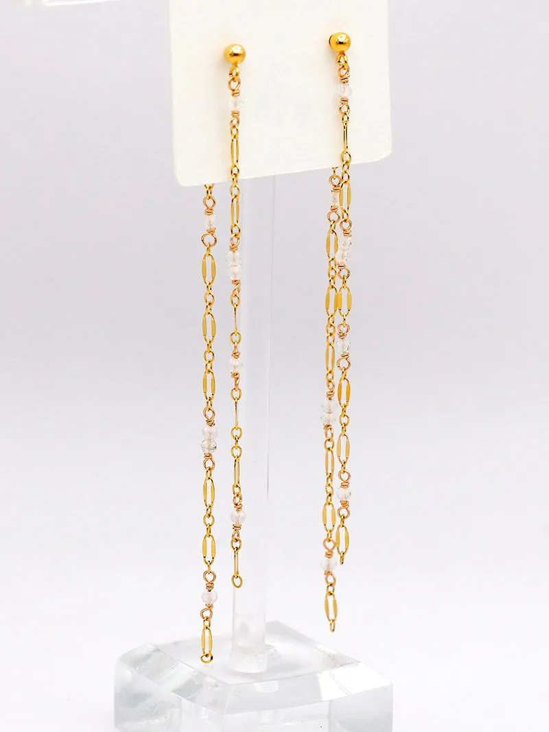 Susan Rifkin Stone Strung Drop Earrings | More Gemstone Options!