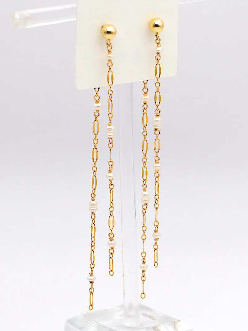 Susan Rifkin Stone Strung Drop Earrings | More Gemstone Options!