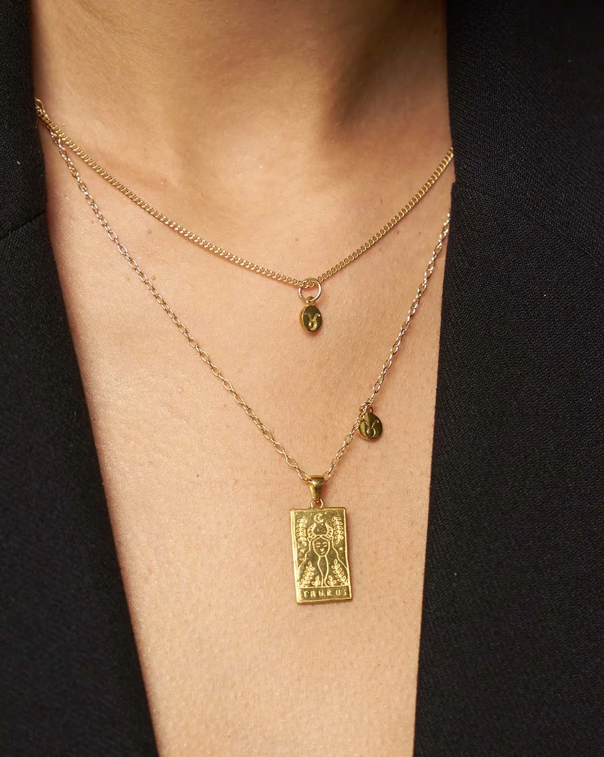 Taurus Zodiac Necklace