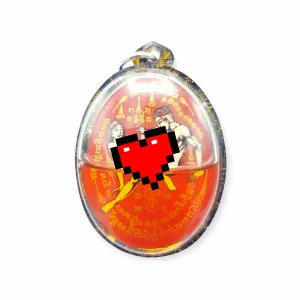 Thai Amulet Authentic Inn Ku Love Locket Mahasaneah Strong Love Attraction Archan Tonrak Lucky Charm Pendant