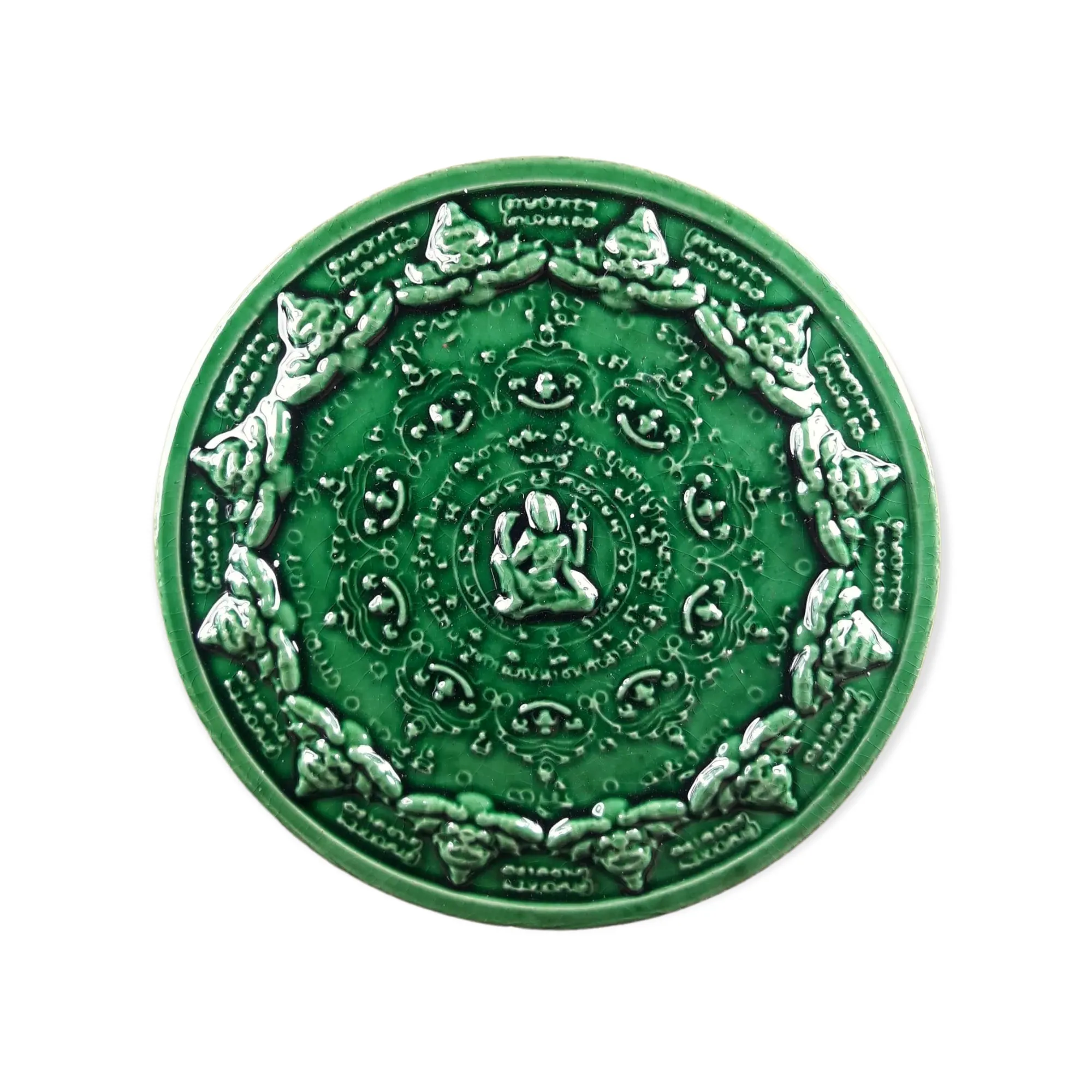 Thai amulet Phra Jatukam Ramathep Suvannaphoom 50, 6.6 cm diameter Bring Wealth Lucky Fortune Good Business