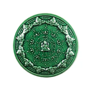 Thai amulet Phra Jatukam Ramathep Suvannaphoom 50, 6.6 cm diameter Bring Wealth Lucky Fortune Good Business