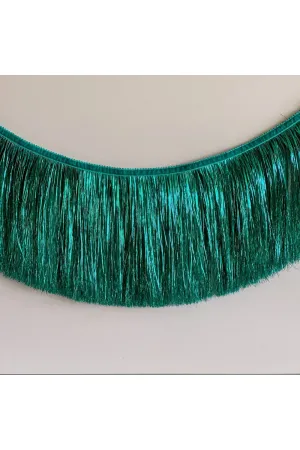 TINSEL GARLAND MERMAID TEAL