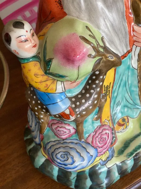 Vintage Chinoiserie figurine